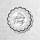 Sticker – Sarcastic Humor - adult humor sticker, classy, cuss, doily, funny sticker, novelty gift, sarcastic humor, swear word, vinyl sticker