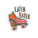 Sticker – Sassy Attitude - attitude decor, funny sticker, novelty gift, Roller Derby, Roller Skate, sassy humor, vinyl sticker