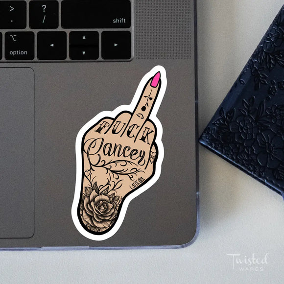 Sticker – Cancer Statement Tattoo