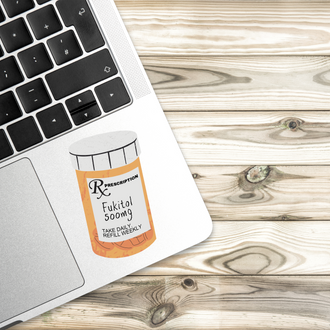 Sticker – Funny Medication - 0