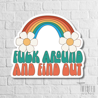 Sticker – Bold Adult Humor - vinyl sticker, adult humor sticker, bold statement, funny sticker, novelty gift, swear word, cuss