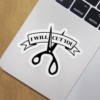 Sticker – Bold Deadpan Humor - 0