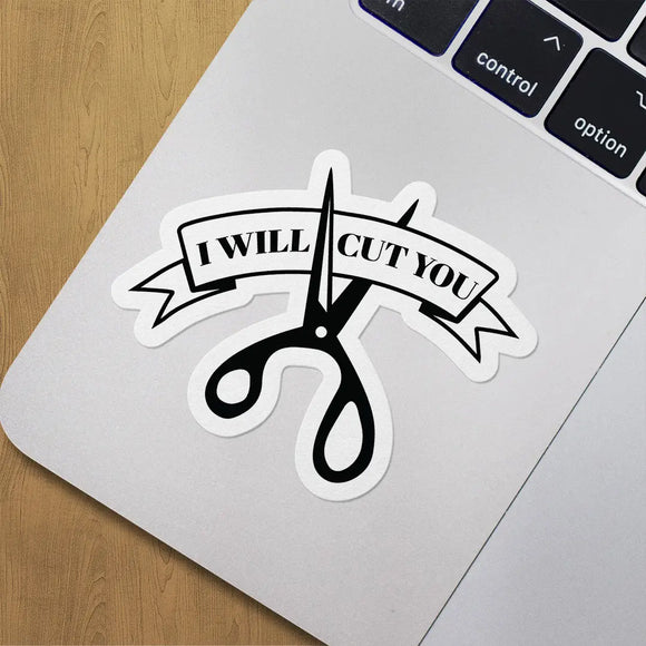 Sticker – Bold Deadpan Humor