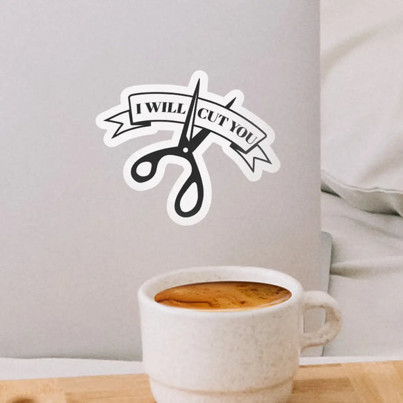 Sticker – Bold Deadpan Humor