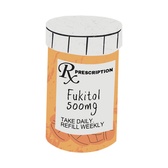 Sticker – Funny Medication - vinyl sticker, dark humor, novelty sticker, sarcastic humor, funny sticker, Nurse, Work Humor, Rx, Prescription, Medication, Cuss Word, Swear Words